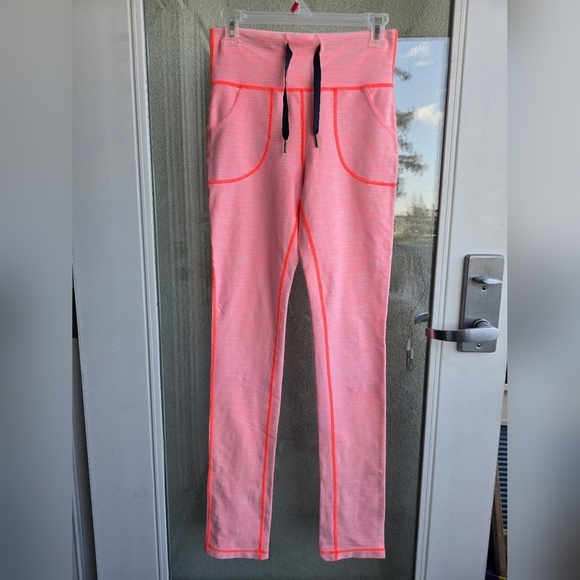lululemon athletica Pants - Lululemon Athletica Neon Pink Joggers